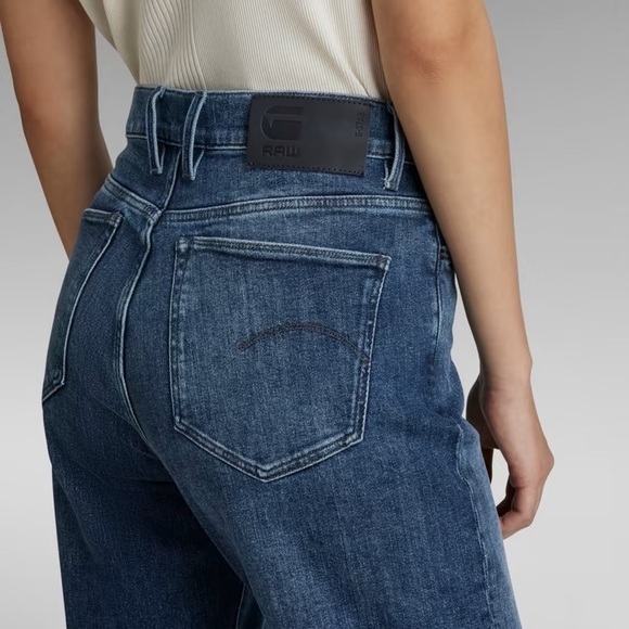 G-Star Raw Janeh Ultra High Mom Ankle Jeans Size 28 - Picture 3 of 13